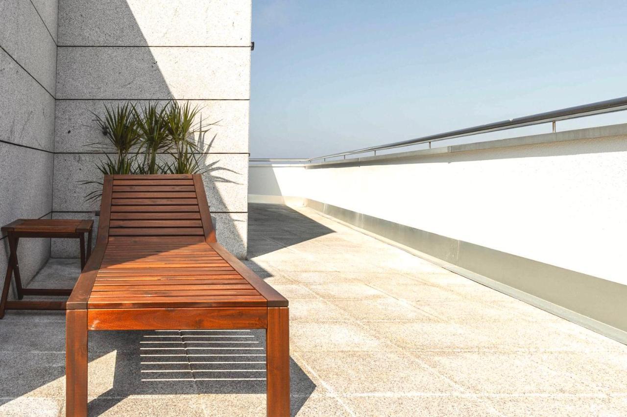 شقة Blue Ocean Penthouse آكورونيا المظهر الخارجي الصورة